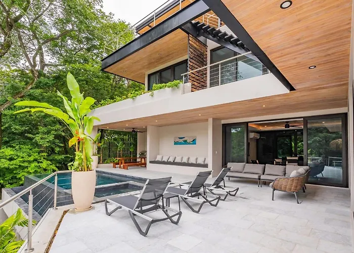 Modern 4br With Pool, Walk2beach, Yoga Deck, Sleeps 14 * Nosara